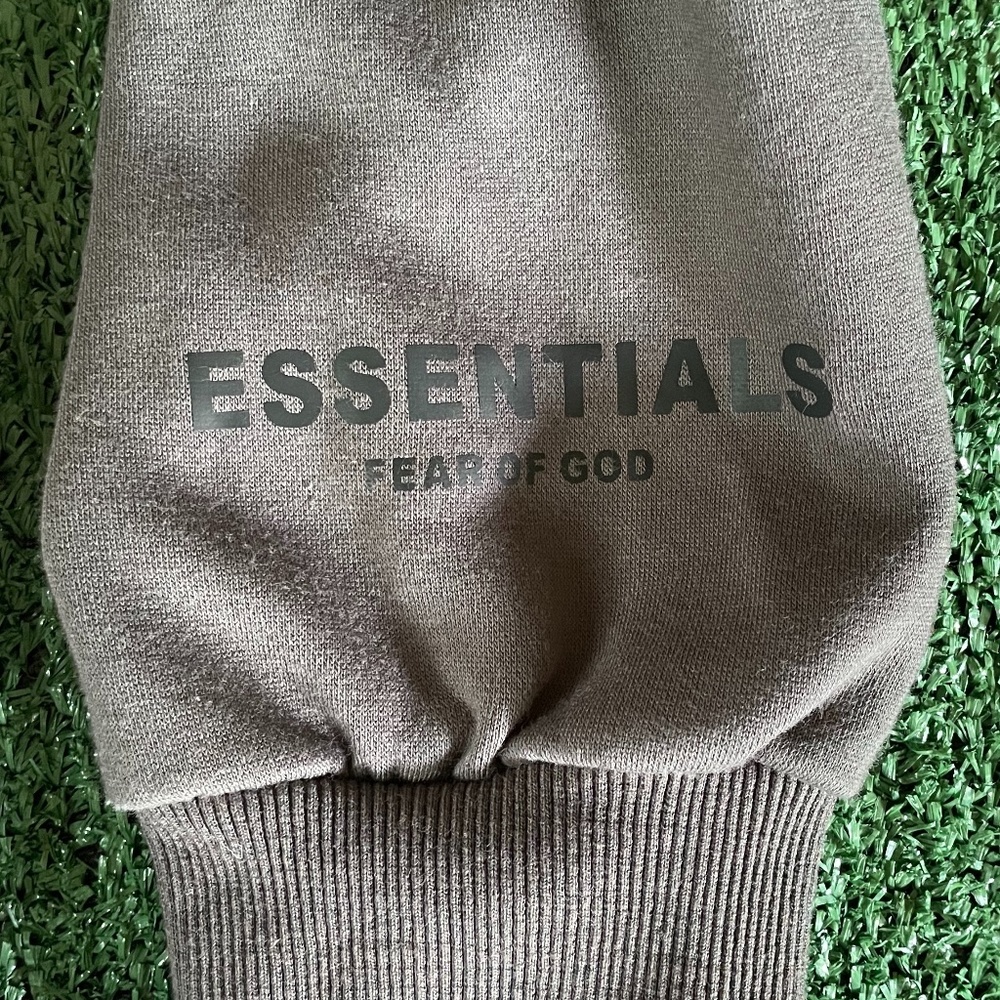 Brand New- Fear of God Essentials Grey Hoodie - Picture 3 of 3